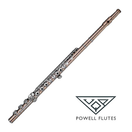 파우웰 플룻/플루트 핸드메이드 커스텀 플룻14K 골드 +Silver 키 콤비 (톤홀골드,SR톤홀)